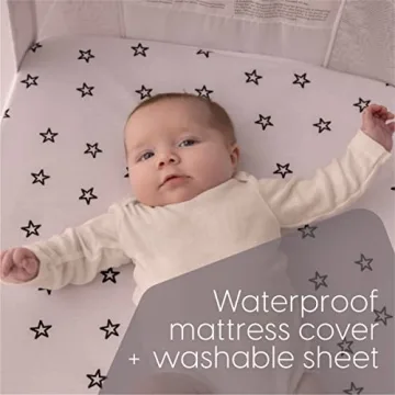 Top Milliard Baby Bedside Bassinet Sleeper for Newborns