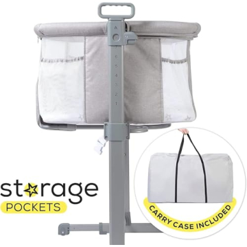 Top Milliard Baby Bedside Bassinet Sleeper for Newborns