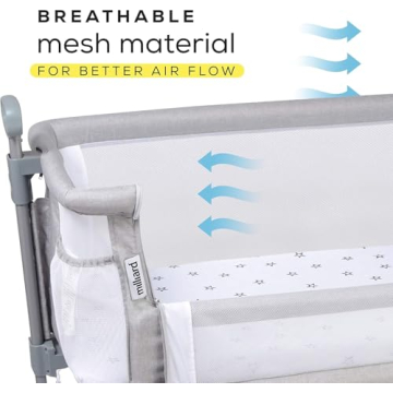 Top Milliard Baby Bedside Bassinet Sleeper for Newborns