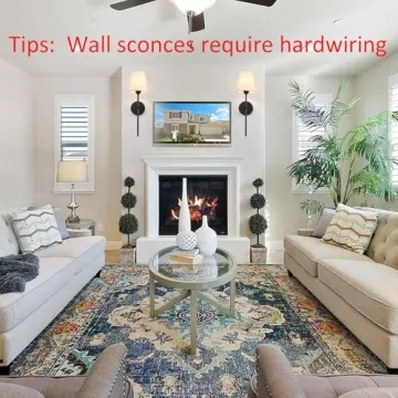 KUAUGST Elegant Wall Sconces Set of 2 for Any Room