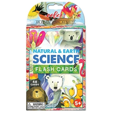 eeBoo Natural and Earth Science Flash Cards for Kids