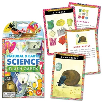 eeBoo Natural and Earth Science Flash Cards for Kids