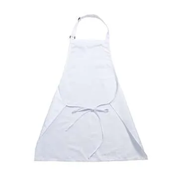 VOREAD White Apron Halloween Costume with Headband