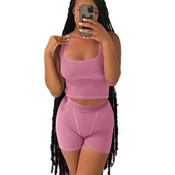 AYWA Women's Casual Workout Set: Stylish Two-Piece Outfit for Every Activity