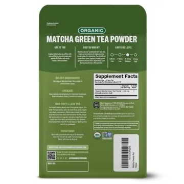 FGO Organic Matcha Green Tea Powder for Lattes and Baking