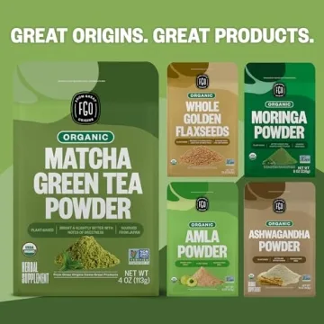 FGO Organic Matcha Green Tea Powder for Lattes and Baking