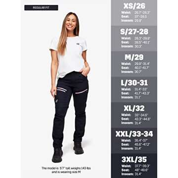 RevolutionRace Women's RVRC GP Pro Zip Off Pants, Durable, Ventilated and Convertible Pants for All ...