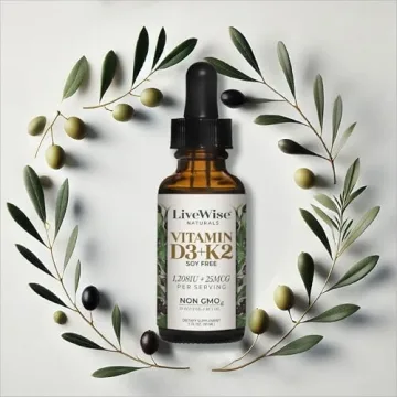 Vitamin D3 with K2 Liquid Drops for Health Support