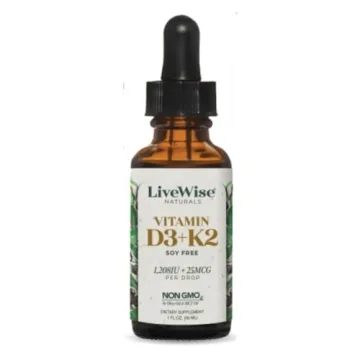 Vitamin D3 with K2 Liquid Drops for Health Support