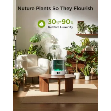 GoveeLife Smart Humidifiers for Bedroom, 6L Cool Mist Top Fill for Large Room, Humidity Sensor, Auto Mode, Schedule, 60H Quiet Runtime, WiFi Humidifier Essence Diffuser for Baby Plant, Work with Alexa