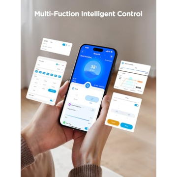 GoveeLife Smart Humidifiers for Bedroom, 6L Cool Mist Top Fill for Large Room, Humidity Sensor, Auto Mode, Schedule, 60H Quiet Runtime, WiFi Humidifier Essence Diffuser for Baby Plant, Work with Alexa