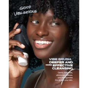 Buttah Skin by Dorion Renaud Buttah Vibe Cleansing Brush – New Technology for Deep Cleansing & Gen...