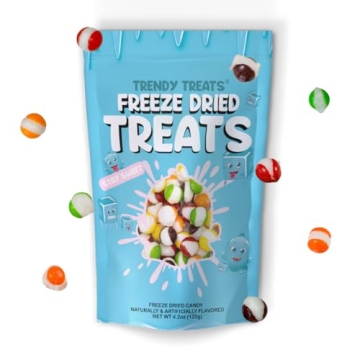 Trendy Treats Freeze Dried Candy - Fun & Exotic Crunchy Delights