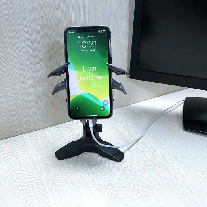 Bat Phone Stand Holder for Desk – Stylish & Hands-Free