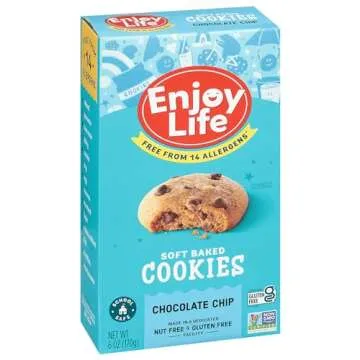 Enjoy Life Chocolate Chip Soft Baked Cookies, 6 oz Box