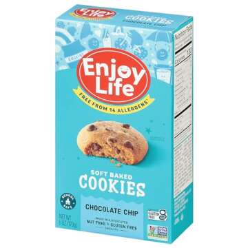 Enjoy Life Chocolate Chip Soft Baked Cookies, 6 oz Box