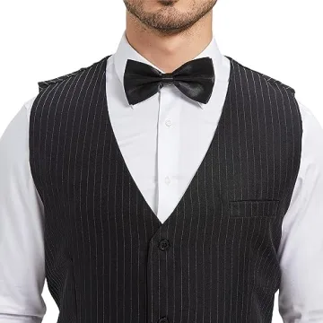 tuptay 1920s Men's Costume Set for Themed Parties