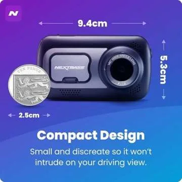 Nextbase 522GW Dash Cam - 1440P Wi-Fi & Bluetooth Safety