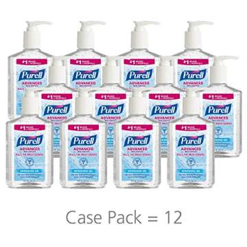 Gojo Purell Instant Hand Sanitizer Pump Dispenser Bottle