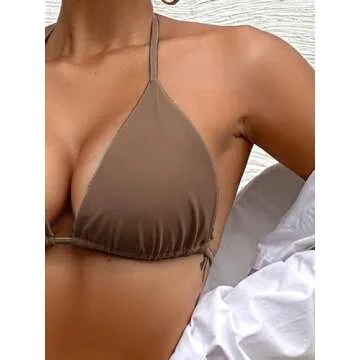 Rajputana Women's Triangle String Bikini for Summer Fun