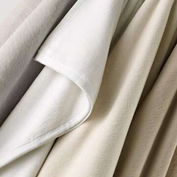 Peacock Alley All Seasons Luxury Cotton Blanket for Home