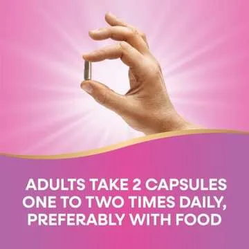 Nature's Way Raspberry Leaf, Traditional Support for Women's Health*, 640 mg per 2-Capsule Serving, Vegan, Non-GMO Project Verified, 100 Capsules (Packaging May Vary)