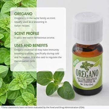Healing Solutions 10ml Oils - Oregano Essential Oil - 0.33 Fluid Ounces