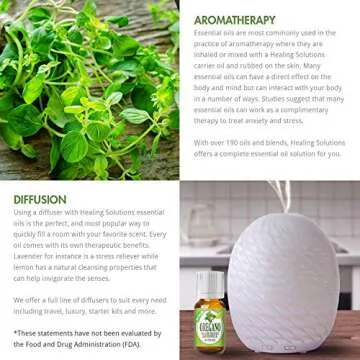 Healing Solutions 10ml Oils - Oregano Essential Oil - 0.33 Fluid Ounces