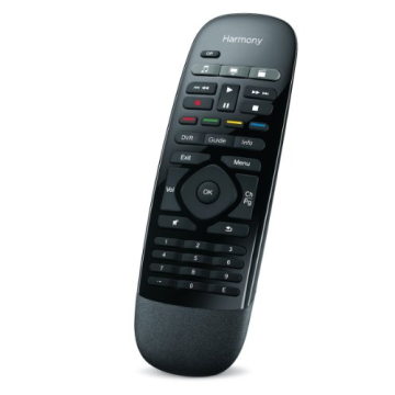 Logitech Harmony Smart Remote Universal Hub App Black Renewed