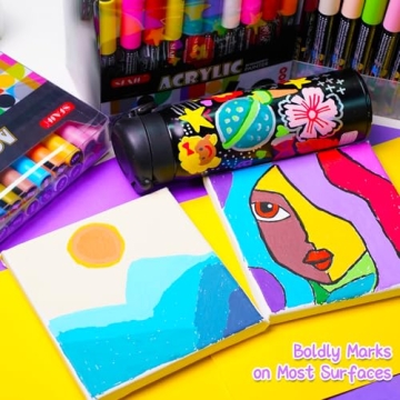 SFAIH Acrylic Creative Markers for Art & Crafting