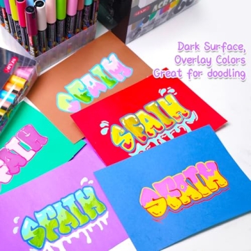 SFAIH Acrylic Creative Markers for Art & Crafting