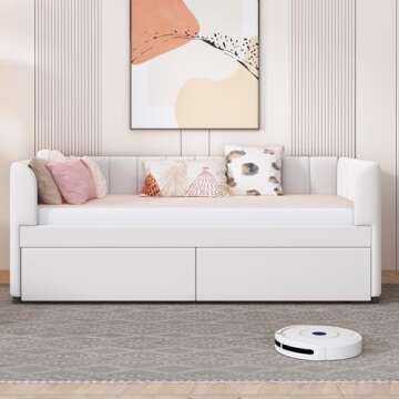 Stylish Bellemave Twin Daybed with Storage & Comfort