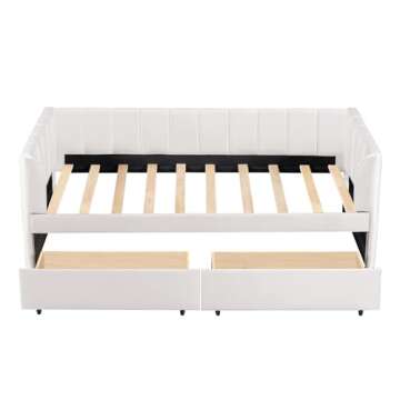 Stylish Bellemave Twin Daybed with Storage & Comfort