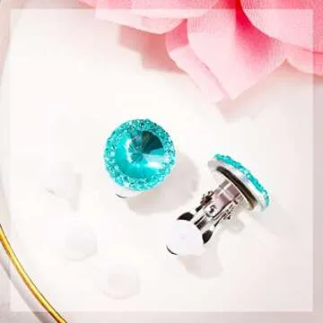 Hicarer 9 Pairs Girls Clip-on Earrings Jewelry Set