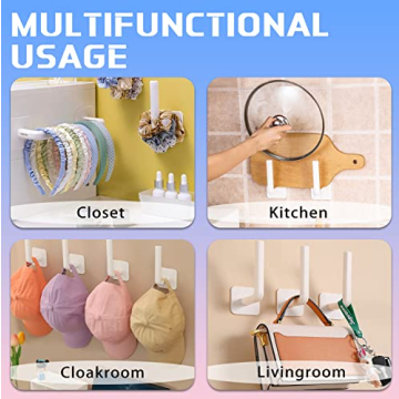 Hat Rack for Wall Organizer - Stylish Storage for Caps