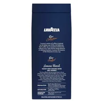 Lavazza House Blend Perfetto Ground Coffee 12oz Medium Roast