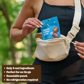 Realsy Peanut Butter Medjool Dates - Organic Low Sugar Snack