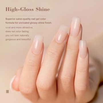 RARJSM Nude Gel Polish for Timeless Sheer Manicures