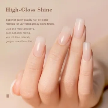RARJSM Nude Gel Polish for Timeless Sheer Manicures