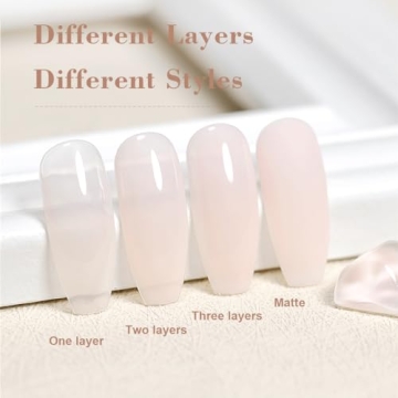 RARJSM Nude Gel Polish for Timeless Sheer Manicures