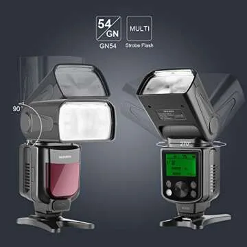 Neewer NW625 GN54 Speedlite Flash for DSLRs and Mirrorless Cameras