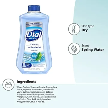 Dial Antibacterial Foaming Soap Refills - Eco-Friendly Clean