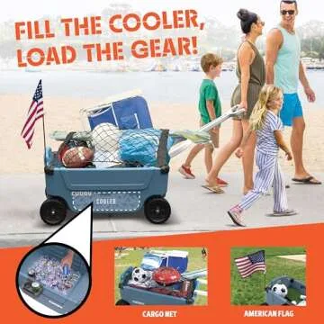 CUDDY Wagon Cooler – Premium Family Wagon with Cooler