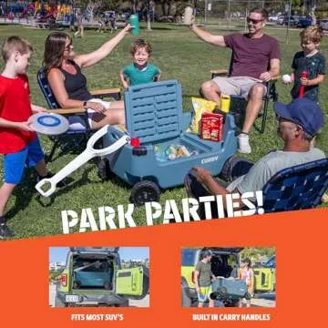 CUDDY Wagon Cooler – Premium Family Wagon with Cooler