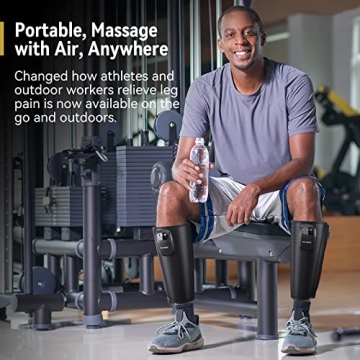 FIT KING Cordless Calf Massager for Pain Relief