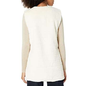 Echo Women's Faux Fur Vest - Cozy & Stylish Layering Piece