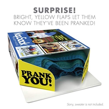 Prank-O Nap Sack Hilarious Fake Gift Box for Gag Gifts