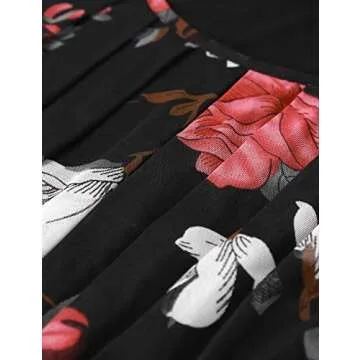 BAISHENGGT Women's Pleated Mesh Blouse - Elegant