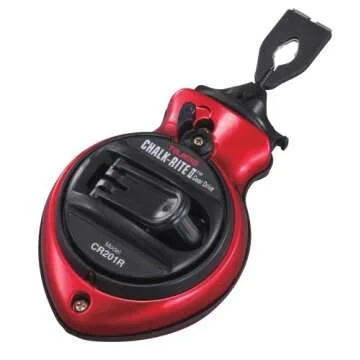 Tajima CR201R-2 Chalk-Rite II Snap Line – Triple Speed Rewind for Precision Marking