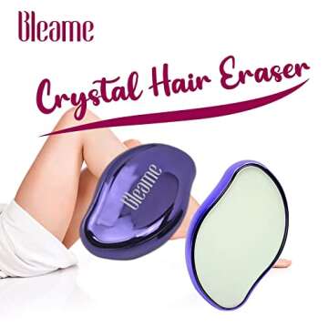 Bleame Crystal Hair Eraser, Bleame Crystal Hair Remover, for Men & Women Arms Legs Back, Fast & Easy...
